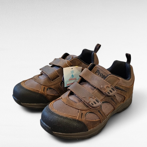 Propet Connelly Strap Shoes Brown Waterproof M5502 Size 8 X(3E) main image 16